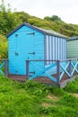 Beautiful Summer houses on Scottish beach