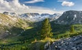 Beautiful summer landscape, Altai mountains Russia. Royalty Free Stock Photo