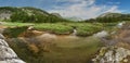 Beautiful summer landscape, Altai mountains Russia. Royalty Free Stock Photo