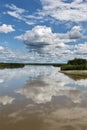 Beautiful summer landscape of Kamchatka: Kamchatka River