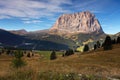 Beautiful summer landscape in the mountains. Sunrise - Italy alp Royalty Free Stock Photo