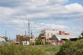 Beautiful summer municipal landscape Royalty Free Stock Photo