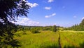 Beautiful summer rural landscape. Royalty Free Stock Photo