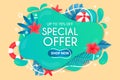 Beautiful Summer Special Offer with starfish