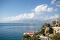 Beautiful summer view of Antalya harbor in Turkey