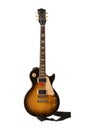 Beautiful sunburst electric guitar Royalty Free Stock Photo