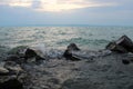 Beautiful sundown at Lake Balaton