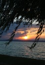 Beautiful sundown at Lake Balaton