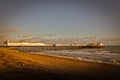 Sunset on the Brighton pier