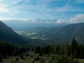 Autumn hiking and mountaineeting in brandenburger alpen in austria