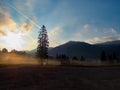 Autumn hiking and mountaineeting in brandenburger alpen in austria