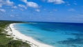 Tranquil White-Sand Beach and Blue Caribbean Water Punta Sur, Cozumel, Mexico
