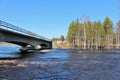 A sunny spring day in Orrbyn Royalty Free Stock Photo