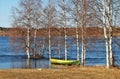 A sunny spring day in Orrbyn Royalty Free Stock Photo