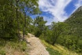 Beautiful sunny summer day in Paklenica National Park Croatia Royalty Free Stock Photo