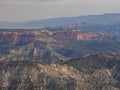 Beautiful sunny view of the Rainbow point of Bryce Canyon National Park Royalty Free Stock Photo