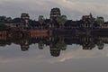 Beautiful sunrise at Ankor Wat, Siem Reap Cambodia Royalty Free Stock Photo