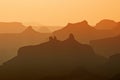 Beautiful Sunrise in Grand Canyon, USA Royalty Free Stock Photo