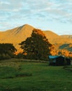 Beautiful sunrise in Mount Kenya Royalty Free Stock Photo