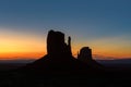 Monument Valley at Sunrise, Arizona Royalty Free Stock Photo