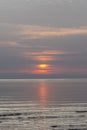 Beautiful sunrise over sea. Royalty Free Stock Photo