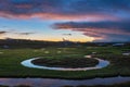 Morning light over the Madison River valley