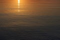 Beautiful sunrise sea water background Royalty Free Stock Photo
