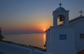 Beautiful sunrise on Samos island Royalty Free Stock Photo