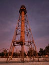 Sanibel Lighthouse in Florida at sunrise Royalty Free Stock Photo