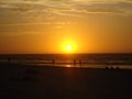 Beautiful Sunset Beach at Piura