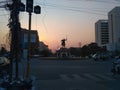 Beautiful Sunset at Bombay Hospital Circle, Indore