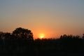 Beautiful Sunset at evening Royalty Free Stock Photo