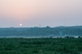 Beautiful Sunset at Indus River also known as Sawat river and si Royalty Free Stock Photo