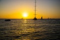 Beautiful sunset in Key West, Florida, USA Royalty Free Stock Photo