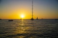 Beautiful sunset in Key West, Florida, USA Royalty Free Stock Photo