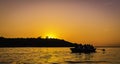 Beautiful Sunset on a Lake Royalty Free Stock Photo