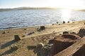 Beautiful Sunset Looking Out At Richardson Bay From Tiburon Marin County