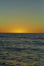 Beautiful sunset ,IN LOS CABOS San Lucas, MEXICO Royalty Free Stock Photo