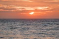 Beautiful sunset in Mancora Beach - Mancora, Peru