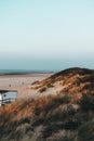 The beach of Ouddorp, The Netherlands