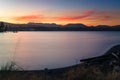 Beautiful Sunset over a Bay Royalty Free Stock Photo