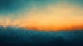 Beautiful Sunset Over Mountain Range, Generative AI Royalty Free Stock Photo