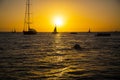 Beautiful sunset in Key West, Florida, USA Royalty Free Stock Photo