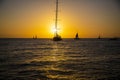 Beautiful sunset in Key West, Florida, USA Royalty Free Stock Photo