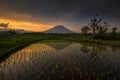 Sunset at Bukit Cinta Karangasem Bali