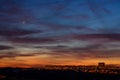 Beautiful sunset sky Royalty Free Stock Photo