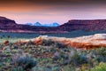 Beautiful Sunset Sky in Needles District