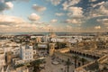 Beautiful sunset in Sousse, Tunisia. Royalty Free Stock Photo