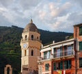 Sunset Vernazza, Cinque Terre Royalty Free Stock Photo