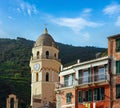 Sunset Vernazza, Cinque Terre Royalty Free Stock Photo